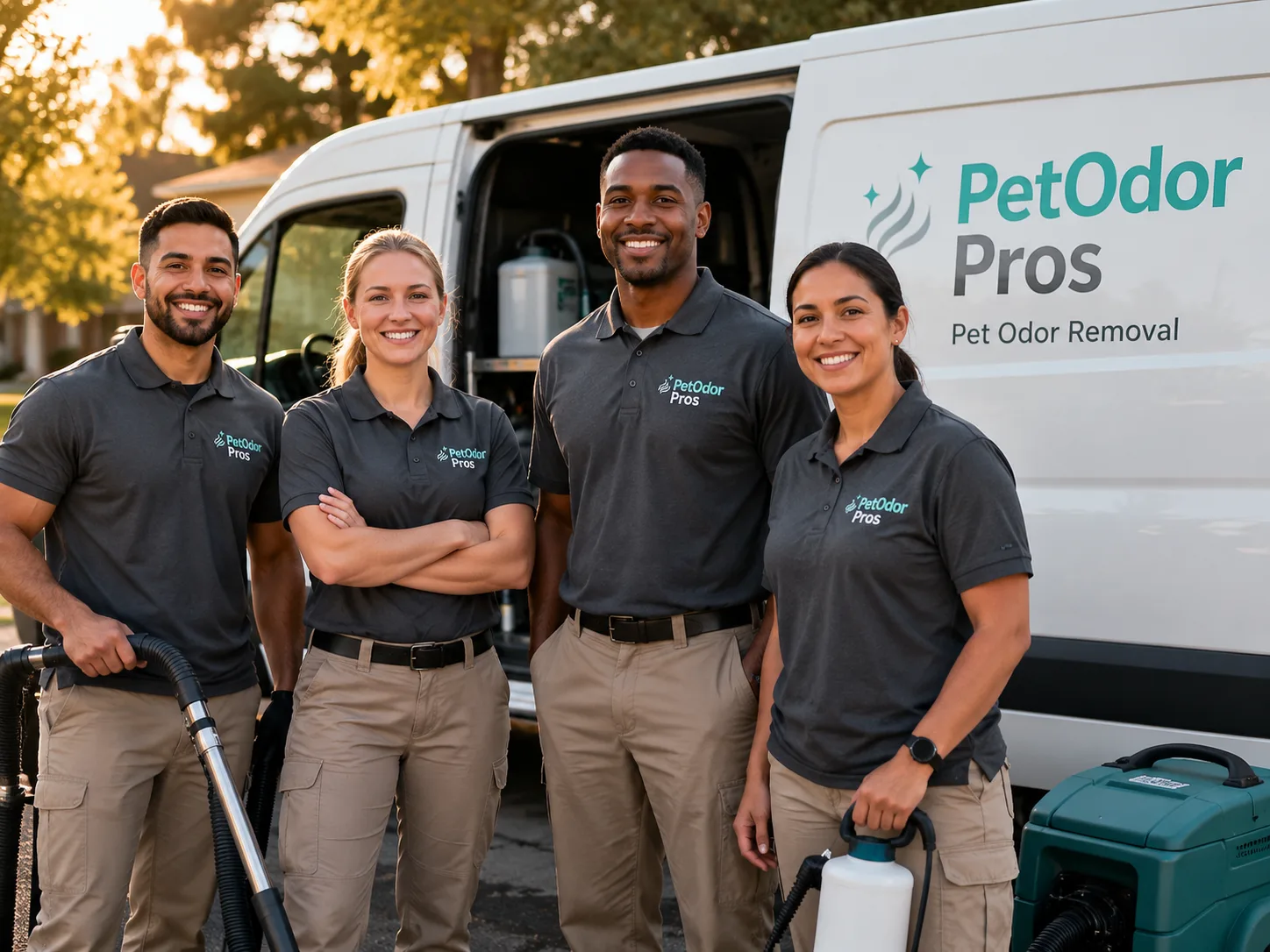 Pet Odor Removal team serving Rhodes, MI